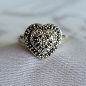 Silver Heart Ring